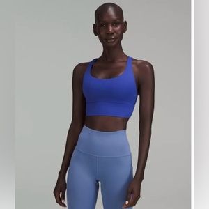 Lululemon Energy Longline sports bra. Worn once. Perfect condition